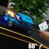 Kit Robot Tank Yahboom pour Raspberry Pi 4B: Apprenez Python en vous Amusant! (Sans Raspberry Pi)