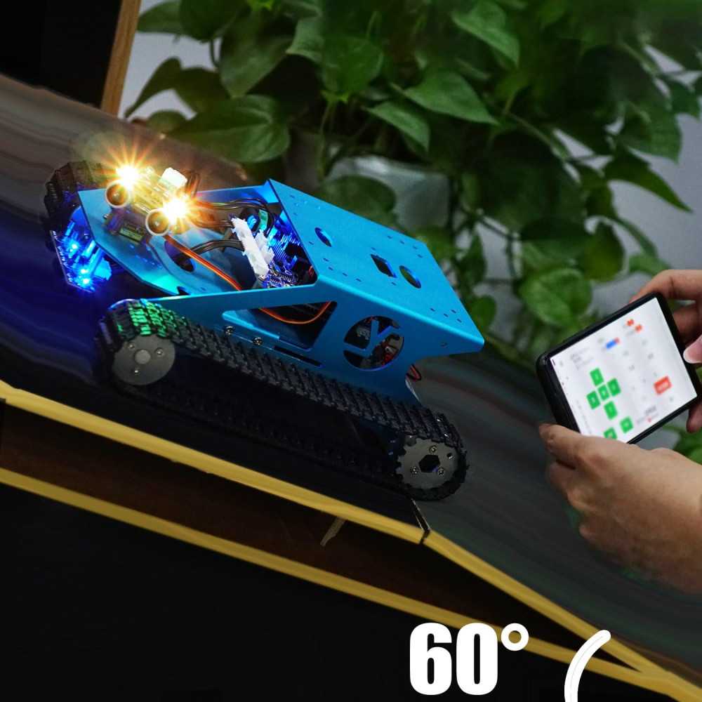 Yahboom AI Robot Tank Chassis Kit for Raspberry Pi 4B - DIY Robotics