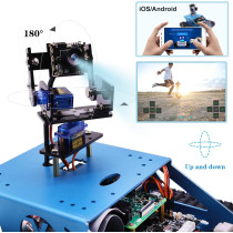 Yahboom AI Robot Tank Chassis Kit for Raspberry Pi 4B - DIY Robotics
