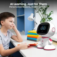Misa 2 Rose: Robot Educatif STEM Intelligent avec IA Vocale pour Enfants