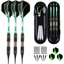 Set de Fléchettes Soft Tip Pro 18-20g avec Accessoires