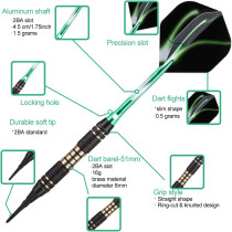 Set de Fléchettes Soft Tip Pro 18-20g avec Accessoires