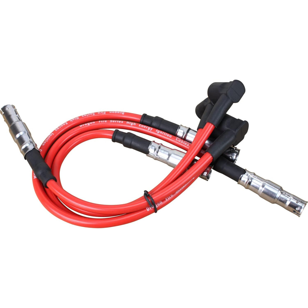 AIP Dragon Fire 500 Ohm Spark Plug Wire Set for 2001-2010 VW 2.0L