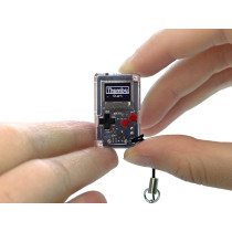 TinyCircuits Thumby Clear: Mini Programmable Game Console Keychain