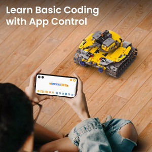 Sillbird 5in1 Robot Building Kit with Remote Control - STEM Toy for Kids 8-13