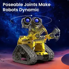 Kit Robot Sillbird 5-en-1 STEM avec Télécommande - 488 pcs