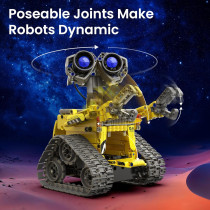 Sillbird 5in1 Robot Building Kit with Remote Control - STEM Toy for Kids 8-13