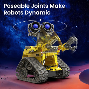 Sillbird 5in1 Robot Building Kit with Remote Control - STEM Toy for Kids 8-13