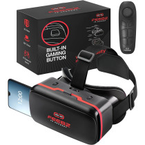 FEEBZ 3D VR Headset for Kids 2.0 – Compatible with iPhone & Android