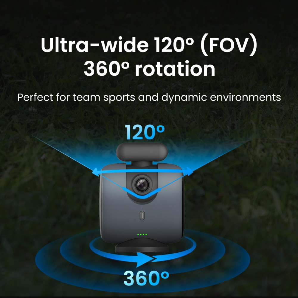 Caméra Sportive 4K 60FPS Chameleon AI – Suivi Football & Basket