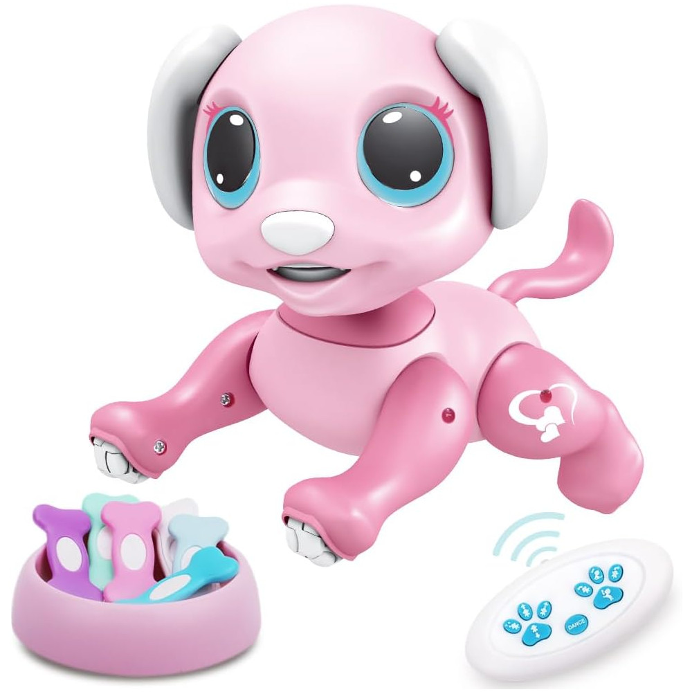 BIRANCO Smart Puppy Toy - Remote Control, Interactive Dog for Kids