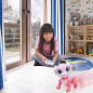 Chien Robot Télécommandé Rose BIRANCO: Le Cadeau Interactif STEM Parfait pour Enfants (3-8 ans)