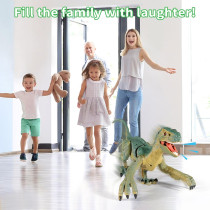 Dinosaure Télécommandé VERTOY - Jouet Éclairé et Sonore 3-12 ans