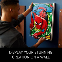 LEGO Art Spider-Man 31209 : Kit déco murale & cadeau fan
