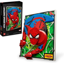 LEGO Art The Amazing Spider-Man 31209 Wall Art Kit – Superhero Gift