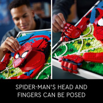 LEGO Art Spider-Man 31209 : Kit déco murale & cadeau fan