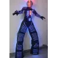Costume Robot LED RGB Lumineux: Illuminez vos Soirées et Spectacles!