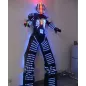 Costume Robot LED RGB Lumineux: Illuminez vos Soirées et Spectacles!