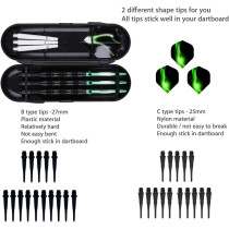 Set Fléchettes Soft Tip 20g + Accessoires Pour Jeu Électronique