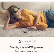 HTC Vive Flow VR Headset with Controller – Lightweight Virtual Reality