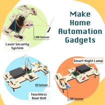 Kit Robotique STEM 10-en-1 Butterfly Edufields pour Enfants 8-14 ans