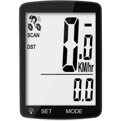 Compteur Vélo Sans Fil 20 Fonctions: Grand Écran LCD, Suivi Précis & Facile!