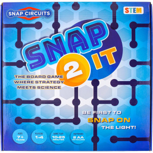 Snap Circuits SNAP 2 IT® Board Game – STEM Fun for Kids 7+