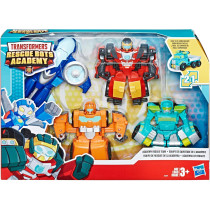 Transformers Rescue Bots Pack 4 Figurines 4.5 - Playskool