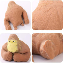 Stretchy Squishy Monkey Toy - Decompression Gorilla for Kids & Adults
