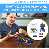 Robot Dog Bittle X V2 | Pre-Assembled Smart Coding Robot Kit & STEM Toy