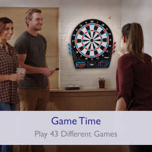 Viper GLD 777 Electronic Dartboard - 40+ Games, Auto-Scoring LCD