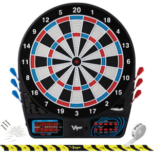 Viper GLD 777 Electronic Dartboard - 40+ Games, Auto-Scoring LCD