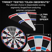 Viper GLD 777 Electronic Dartboard - 40+ Games, Auto-Scoring LCD
