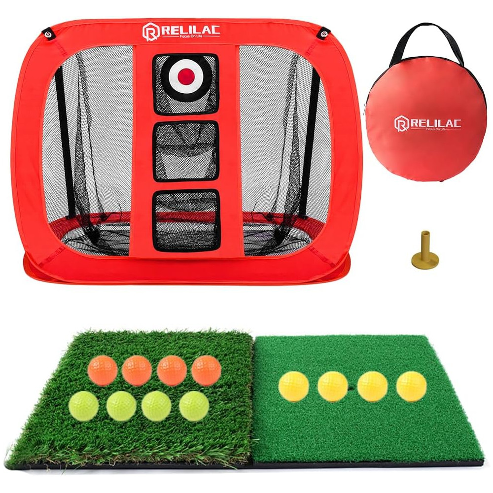 Pop Up Golf Chipping Net - Indoor/Outdoor Target for All Golfers