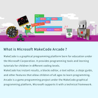 ElecFreaks Retro Gaming Console: Learn to Code with Blocks & Python! Perfect STEM Gift