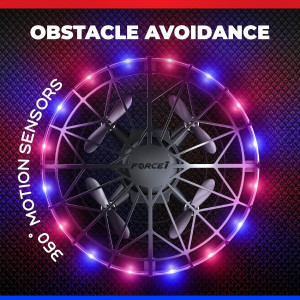 Force1 Scoot LED Hand Operated Mini Drone – Motion Sensor UFO Toy