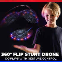 Force1 Scoot LED Hand Operated Mini Drone – Motion Sensor UFO Toy