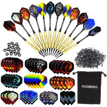 Set Fléchettes Soft Tip 12 pcs 18g avec Accessoires Complets