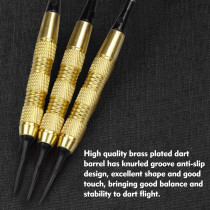12 Pcs Soft Tip Darts Set 18g with Extra Tips, Flights & Storage Bag