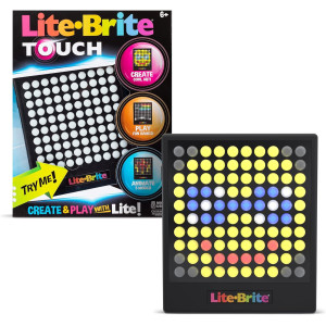 Lite-Brite Touch: Light-Up STEM Toy for Creative Play & Learning Ages 6+