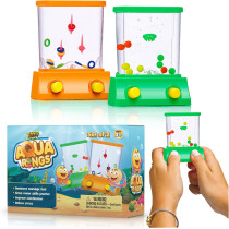 YoYa Toys Aqua Rings Water Game Set - Retro Mini Games for Kids 3-9
