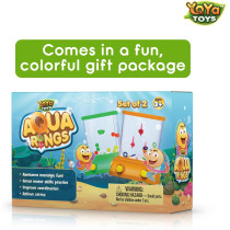 YoYa Toys Aqua Rings Water Game Set - Retro Mini Games for Kids 3-9