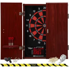 Jeu de Fléchettes Électronique Viper Neptune Pro: 55+ Jeux, Écran LCD, Jusquà 16 Joueurs!