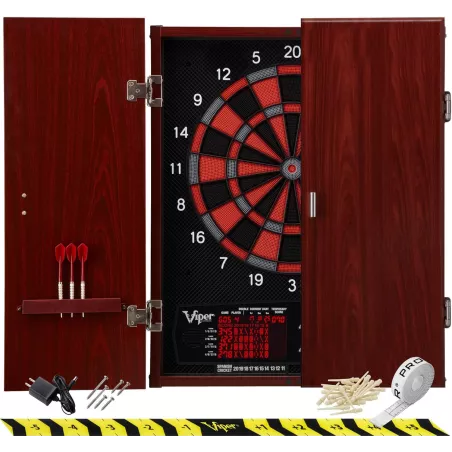 Jeu de Fléchettes Électronique Viper Neptune Pro: 55+ Jeux, Écran LCD, Jusquà 16 Joueurs!