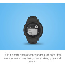 Garmin Instinct 2S Solar 40mm GPS Watch with Solar Charging & Multi-GNSS