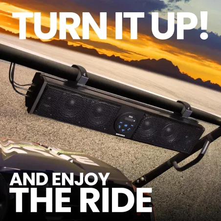 Barre Son BOSS BRT26A 26 Bluetooth Étanche IPX5 ATV UTV