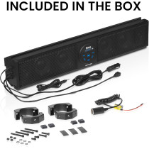 Barre Son BOSS BRT26A 26 Bluetooth Étanche IPX5 ATV UTV
