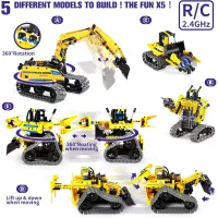 Kit Robotique STEM 5-en-1 : Construis, Programme et Joue ! 430 Pièces. Idéal 6-14 ans