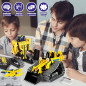 Kit Robotique STEM 5-en-1 : Construis, Programme et Joue ! 430 Pièces. Idéal 6-14 ans Kit Robotique STEM 5-en-1 : Construis, Programme et Joue ! 430 Pièces. Idéal 6-14 ans