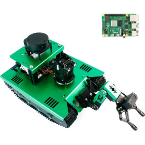 Yahboom Raspberry Pi 4B AI Robot Tank Kit with 3D Scanner & ROS Coding